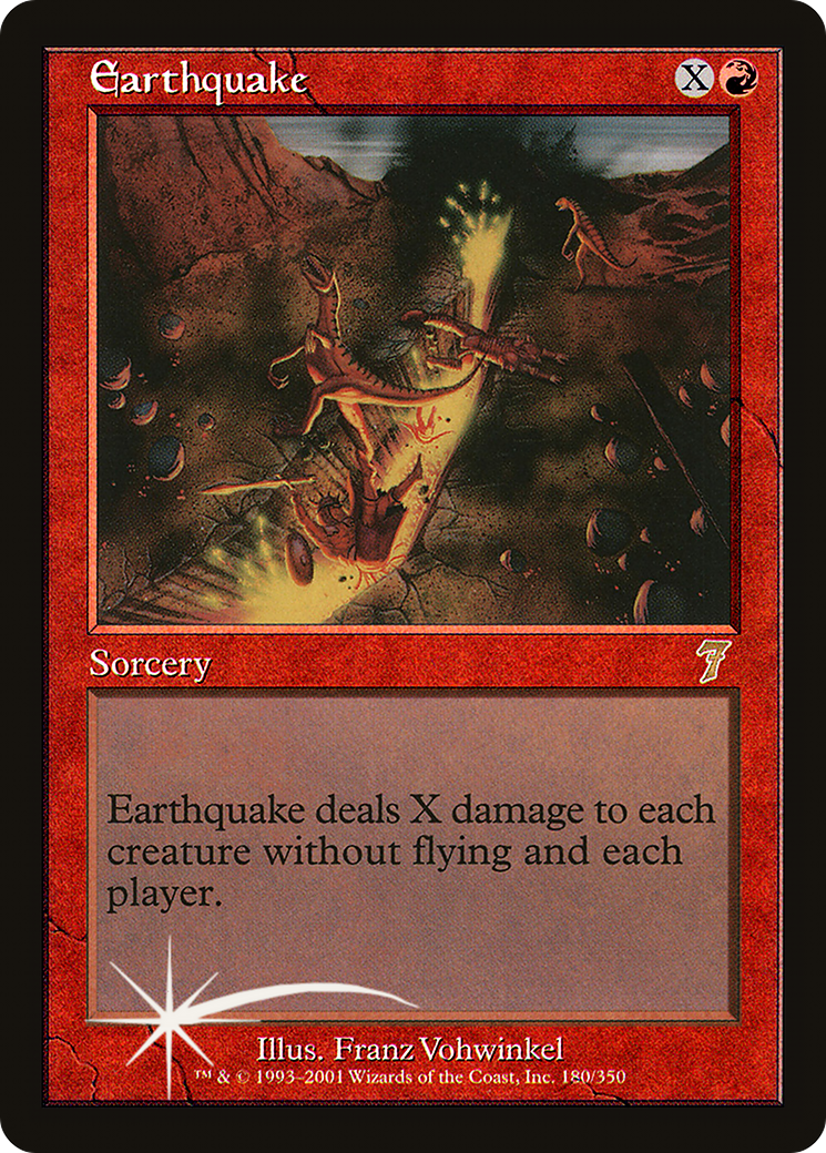 Earthquake (7ED-180★) - 7th Edition