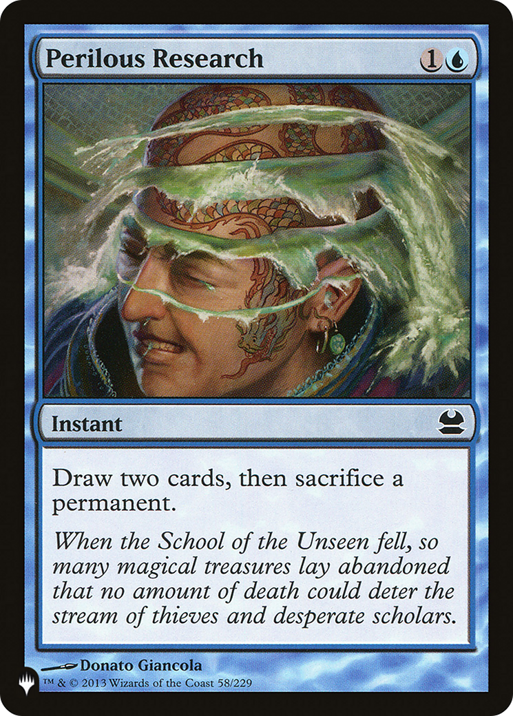 Perilous Research (LIST-MMA-58) - The List