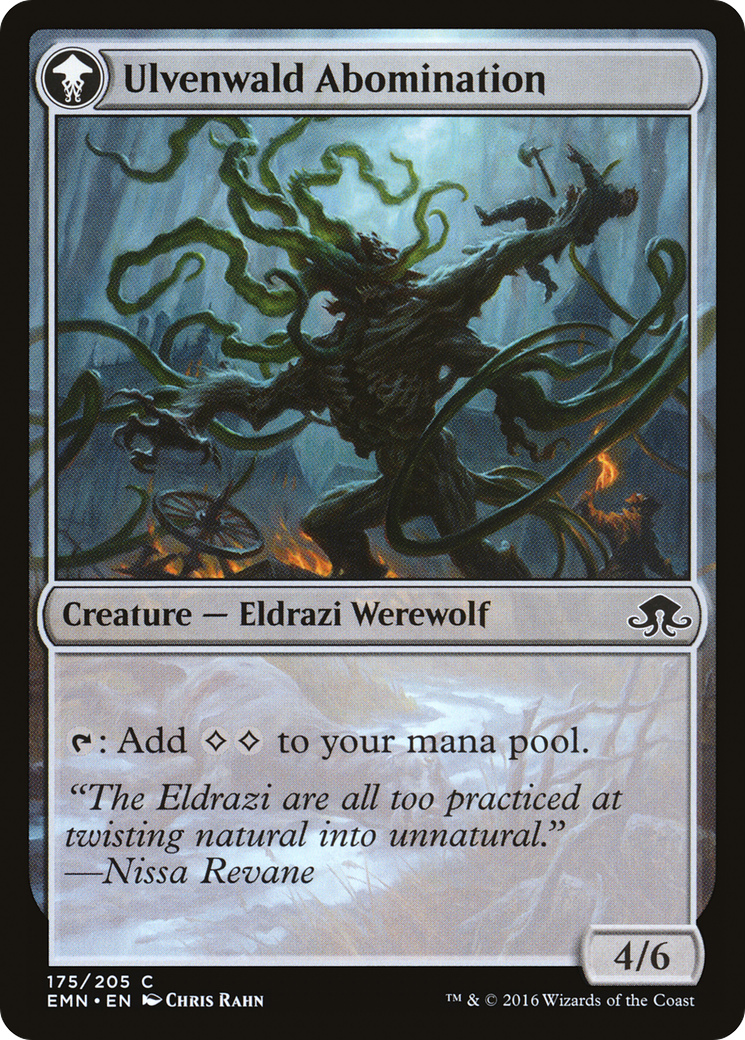 Ulvenwald Captive (EMN-175) - Eldritch Moon: (mooneldrazidfc) Foil