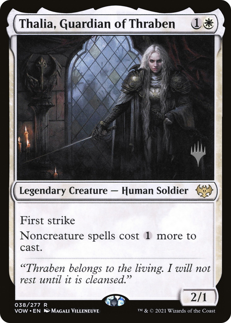 Thalia, Guardian of Thraben (PPDMU-38P) - Innistrad: Crimson Vow Promos
