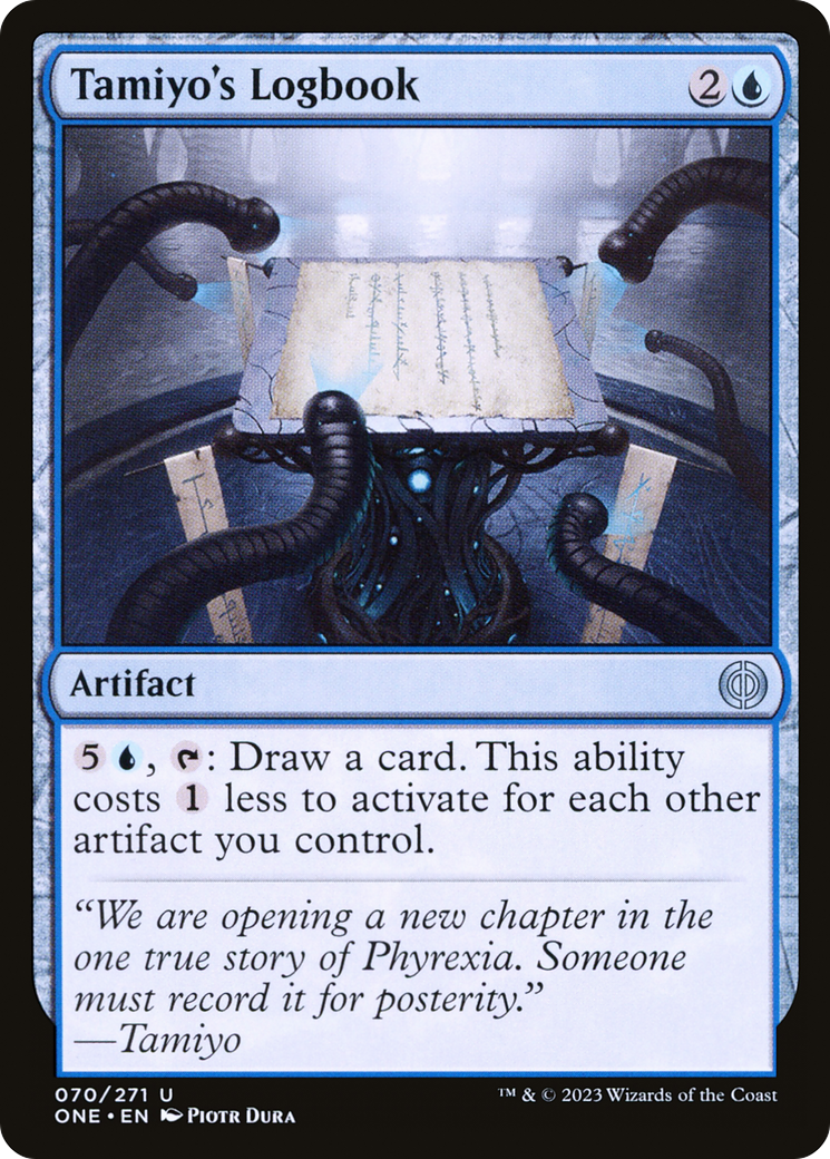 Tamiyo's Logbook (ONE-070) - Phyrexia: All Will Be One