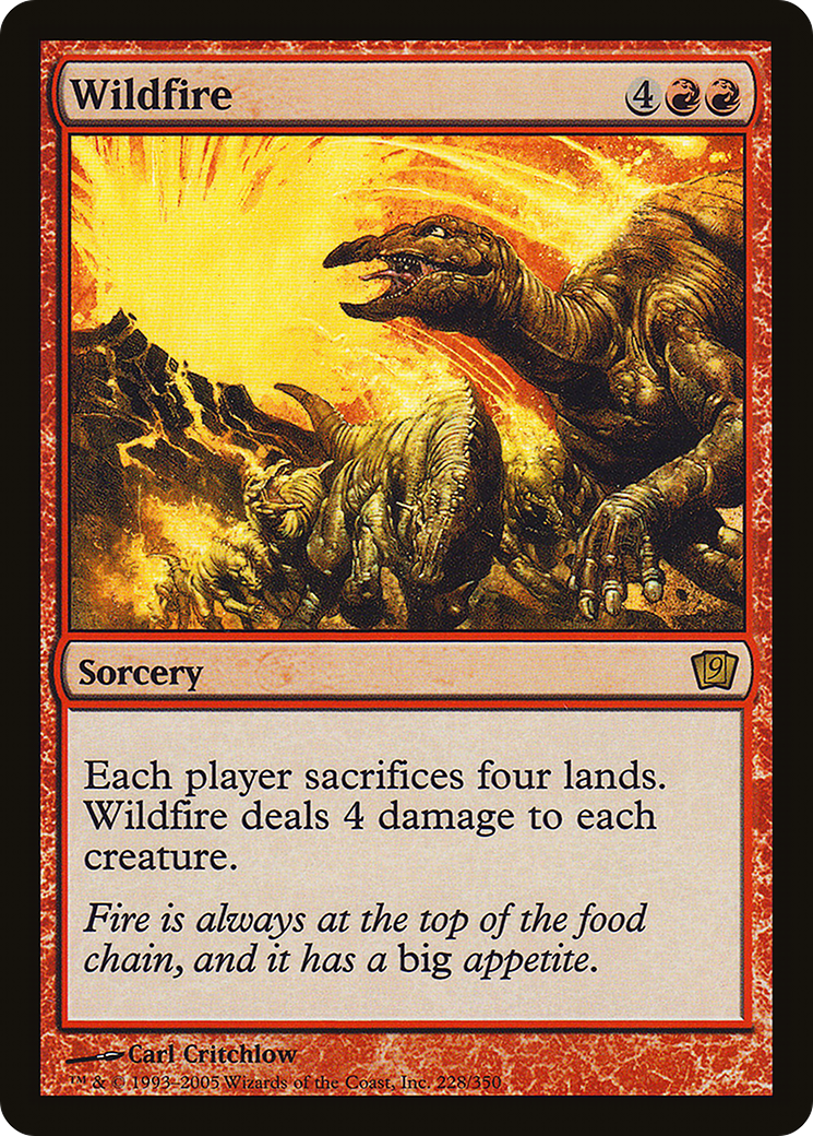 Wildfire (9ED-228★) - 9th Edition