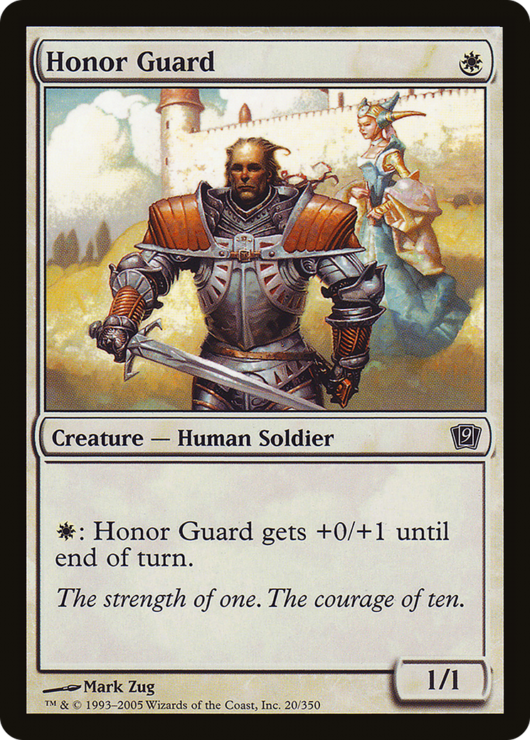 Honor Guard (9ED-20★) - 9th Edition