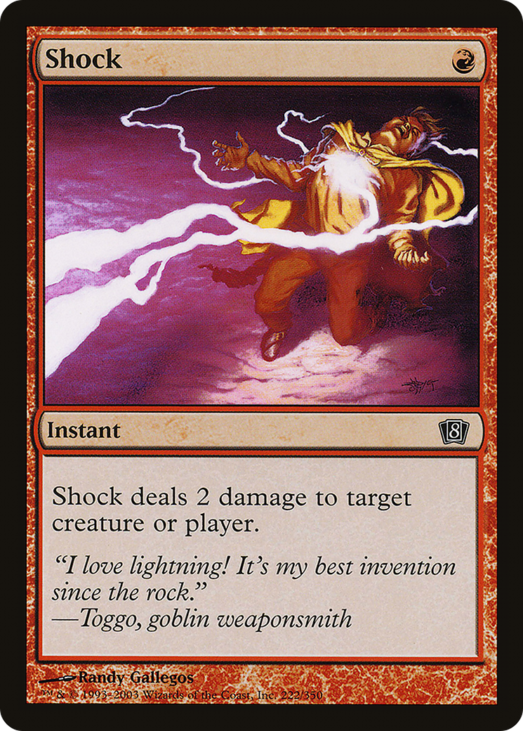 Shock (8ED-222★) - 8th Edition Foil