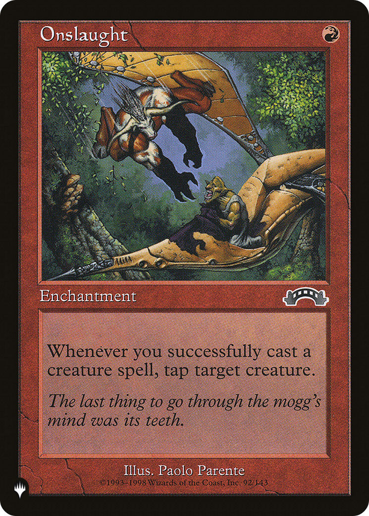 Onslaught (LIST-EXO-92) - The List