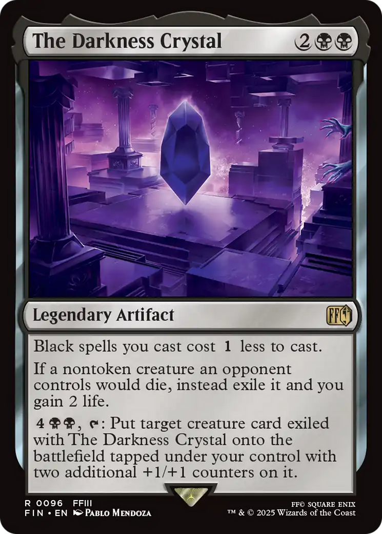 The Darkness Crystal (FIN-096) - FINAL FANTASY