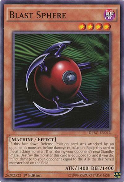 Blast Sphere (DPBC-EN042) [Duelist Pack: Battle City]