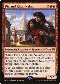 Pia and Kiran Nalaar (157) [Magic Origins]
