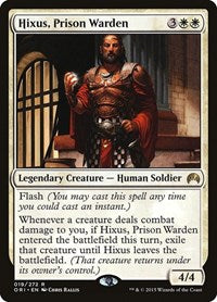 Hixus, Prison Warden (19) [Magic Origins]