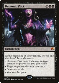 Demonic Pact (92) [Magic Origins]