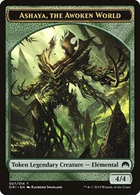 Ashaya, the Awoken World Token (7) [Magic Origins]