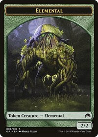 Elemental Token (8) [Magic Origins]