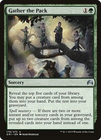Gather the Pack (178) [Magic Origins]