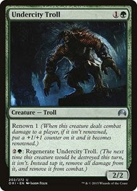 Undercity Troll (202) [Magic Origins]