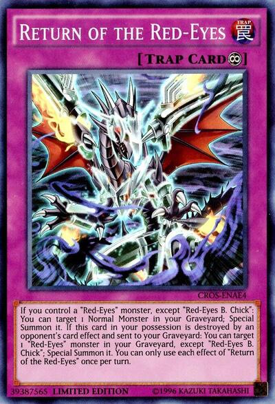 Return of the Red-Eyes (CROS-ENAE4) [Crossed Souls: Advanced Edition]