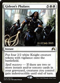 Gideon's Phalanx (14) [Prerelease Cards]