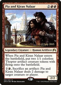 Pia and Kiran Nalaar (157) [Prerelease Cards]