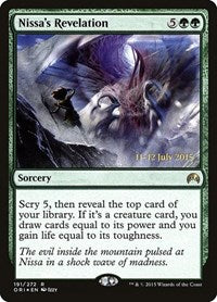 Nissa's Revelation (191) [Prerelease Cards]