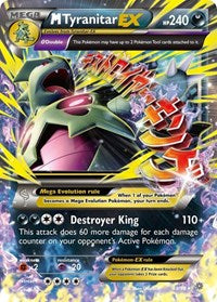 M Tyranitar EX (43/98) [XY - Ancient Origins]