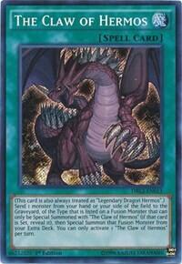 The Claw of Hermos (DRL2-EN013) [Dragons of Legend 2]