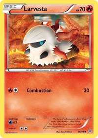 Larvesta (16/98) [XY - Ancient Origins]