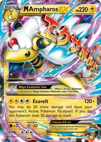 M Ampharos EX (28/98) [XY - Ancient Origins]