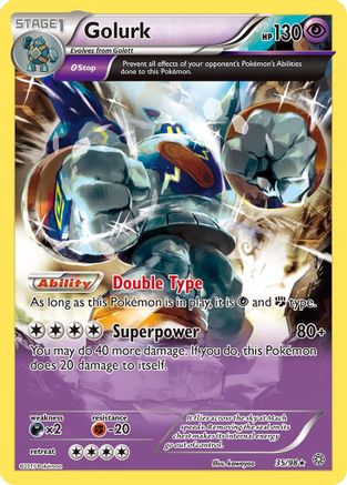 Golurk (35) 035/98  - Reverse Holofoil XY  Ancient Origins - Rare