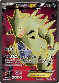 Tyranitar EX (91 Full Art) (91/98) [XY - Ancient Origins]