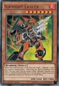 Igknight Lancer (CORE-EN032) [Clash of Rebellions]