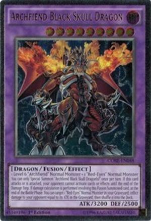 Archfiend Black Skull Dragon (UTR) (CORE-EN048) - Clash of Rebellions Unlimited
