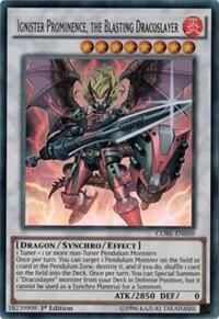Ignister Prominence, the Blasting Dracoslayer (CORE-EN050) [Clash of Rebellions]