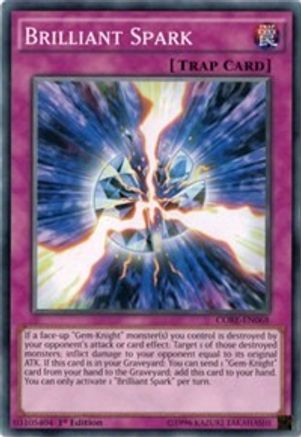 Brilliant Spark (CORE-EN068) - Clash of Rebellions 1st Edition