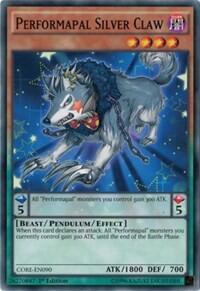 Performapal Silver Claw (CORE-EN090) [Clash of Rebellions]
