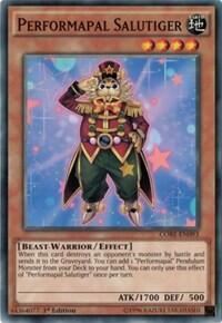 Performapal Salutiger (CORE-EN093) [Clash of Rebellions]