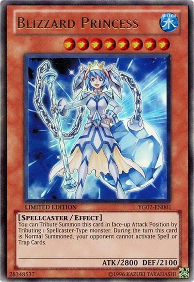 Blizzard Princess (YG07-EN001) [Yu-Gi-Oh! GX Manga Promotional Cards]