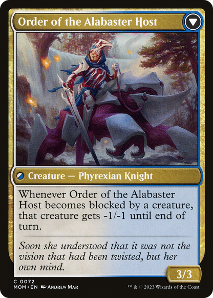 Order of the Mirror (MOM-072) - March of the Machine Foil