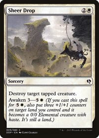 Sheer Drop (9) [Duel Decks: Zendikar vs. Eldrazi]
