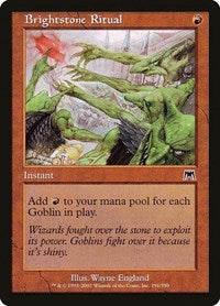 Brightstone Ritual (191) [Onslaught]