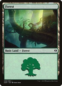 Forest (038) (38) [Duel Decks: Zendikar vs. Eldrazi]