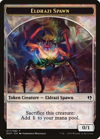 Eldrazi Spawn Token (077) (77) [Duel Decks: Zendikar vs. Eldrazi]
