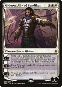 Gideon, Ally of Zendikar (29) [Battle for Zendikar]