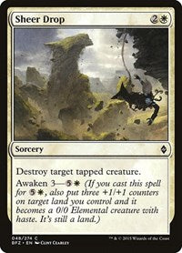 Sheer Drop (48) [Battle for Zendikar]
