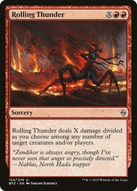 Rolling Thunder (154) [Battle for Zendikar]