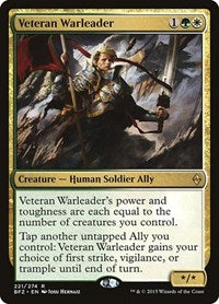 Veteran Warleader (221) [Battle for Zendikar]