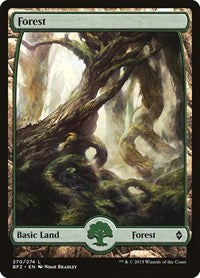 Forest (270) - Full Art (270) [Battle for Zendikar]