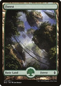 Forest (271) - Full Art (271) [Battle for Zendikar]