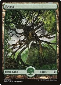 Forest (273) - Full Art (273) [Battle for Zendikar]