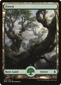 Forest (274) - Full Art (274) [Battle for Zendikar]