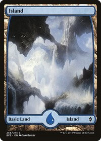 Island (256) - Full Art (256) [Battle for Zendikar]