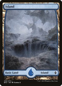Island (259) - Full Art (259) [Battle for Zendikar]